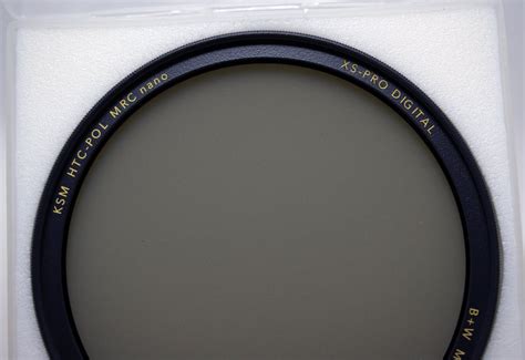 B W 77mm XS Pro Kaesemann High Transmission Circular Polarizer MRC Nano