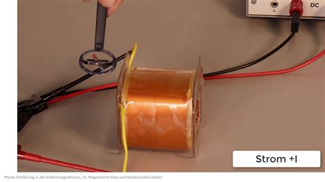 Elektromagnetismus Experiment Magnetfeld Einer Spule YouTube