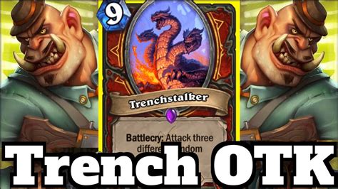 Heads Are Better Than Trenchstalker Otk Combo Hearthstone Youtube