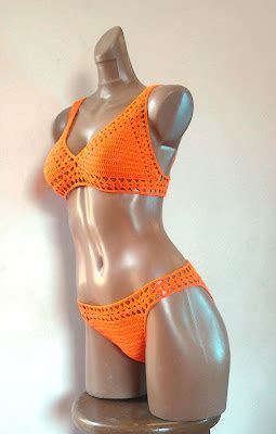 Corola S Artesanales Bikini Naranja