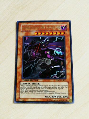 Yugioh Card Van Dalgyon The Dark Dragon Lord JUMP EN023 Ultra Rare