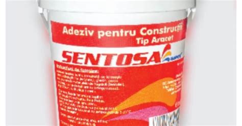 Adeziv Pentru Constructii Sentosa 800 G Pentru Lipirea Placilor De