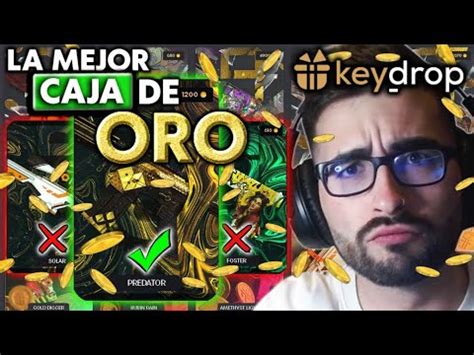 La Mejor Caja De Oro En Keydrop Sorteo Youtube