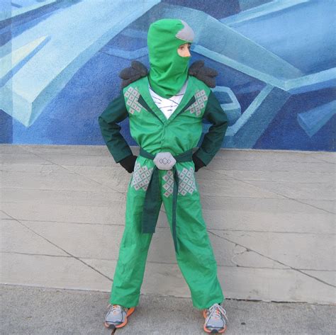 Lego Ninjago Green Ninja Inspired Costume For Boys