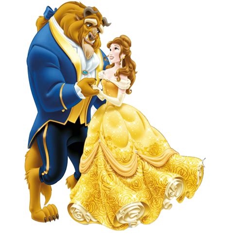 Beauty And The Beast Disney Fairy Tale Romance Free Png Png All