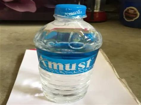 Amust Plastic 1 Ltr Mineral Water Bottle For Office At Rs 108 Carton