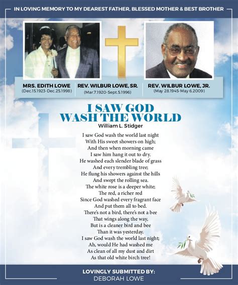 Wilbur Sr Lowe Obituary 2023 Legacy Remembers