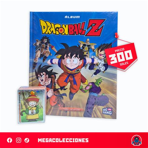 Álbum Tapa Dura Dragon Ball Z Editorial Big Bang Set Completo De