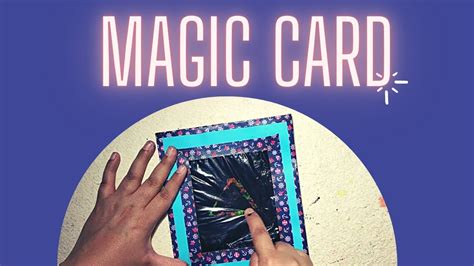 Diy Magic Card Magic Card For Kids Easy Craft Art And Craft Ideas