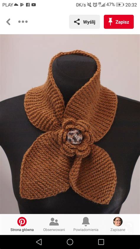 Pin By Agnieszka Szulc On Szale Knitted Scarf Knitted Scarf