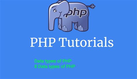 Data Types In PHP Variable Types In PHP DevsEnv