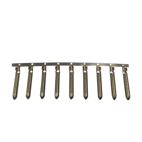 Automotive Wire Electric Connector C Brass Crimping Pin Terminal