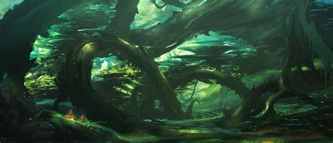 Artstation Gw2 Maguuma Jungle