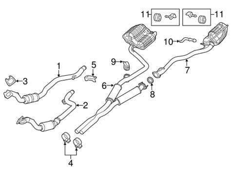 Exhaust Components For 2020 Dodge Challenger TascaParts