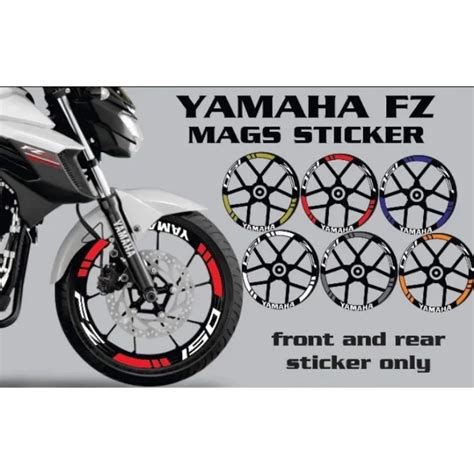 Yamaha FZ Mags Decal Vinyl Stickers Lazada PH