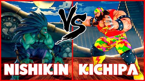 Sfv Ce Season Nishikin Blanka Vs Kichipa Zangief Youtube