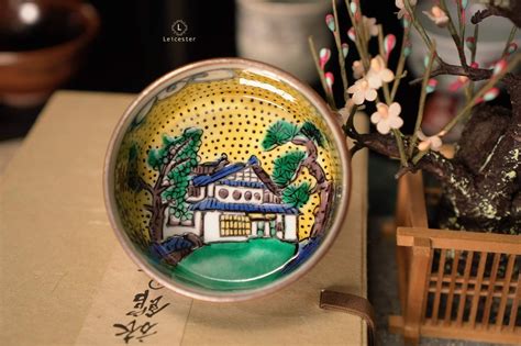 The Great Ryokans Of Japan” Sake Cup Collection Franklin Mint