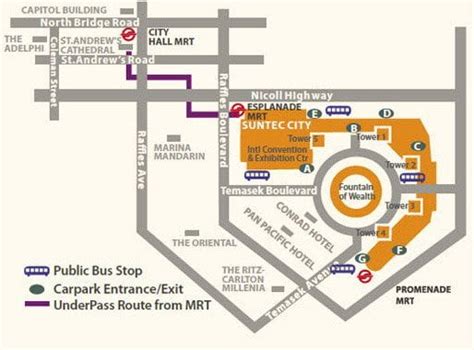 Suntec City Map Property Fishing