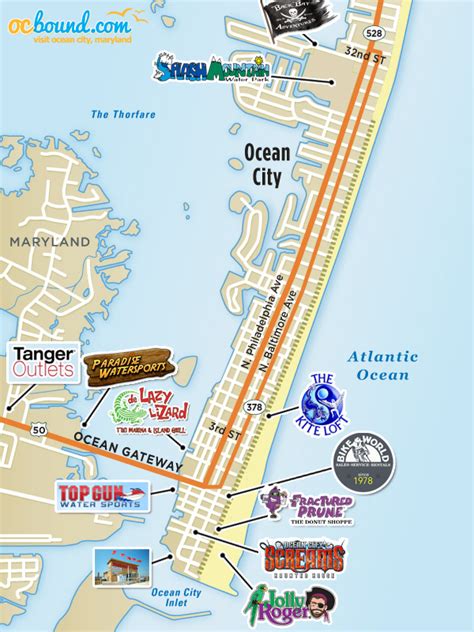 Ocean City Boardwalk Map | Gadgets 2018