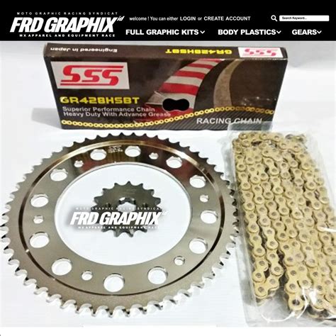 Jual Gear Set Crf 150l Full Merk Sss Shopee Indonesia