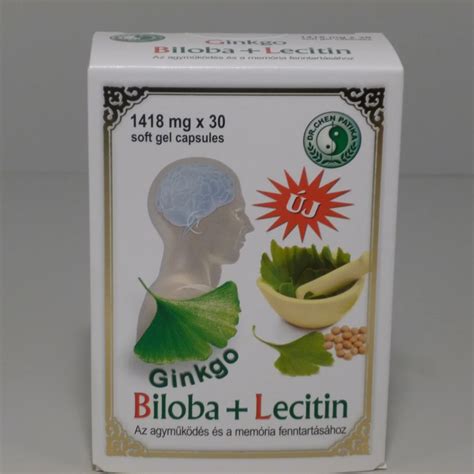 Dr Chen Dr Chen Ginkgo Biloba Lecitin Capsule 30 Pcs IPoncomp