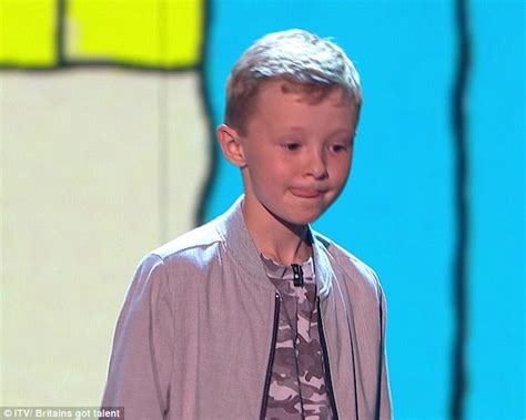 Child comic Ned Woodman, 9, 'savages' the BGT judges | Daily Mail Online