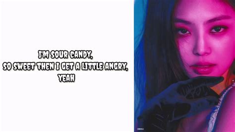 Blackpink Sour Candy Lyrics Youtube