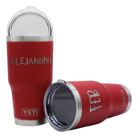 Vaso Térmico Yeti Acero Inoxidable Personalizado Laser Termo Envío gratis