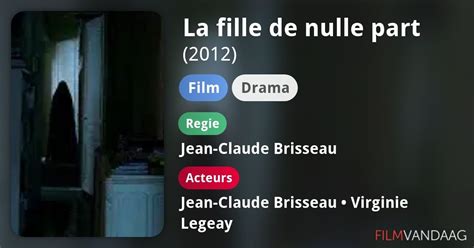 La Fille De Nulle Part Film Filmvandaag Nl