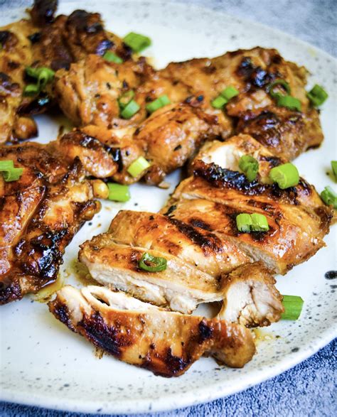 Easy Grilled Chicken Teriyaki Kay S Clean Eats