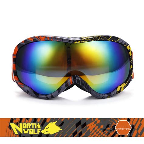 Adult Cool Ski Goggles Double Spherical UV Protection – byshoppy