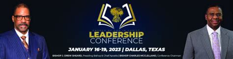 2023 Leadership Conference Registration Now Open Church Of God In Christ