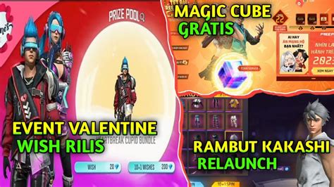 Bocoran Event Valentine Wish Rilis Rambut Kakashi Relaunch Event Ff