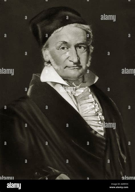 Portrait Of Carl Friedrich Gauss High Resolution Stock Photography And