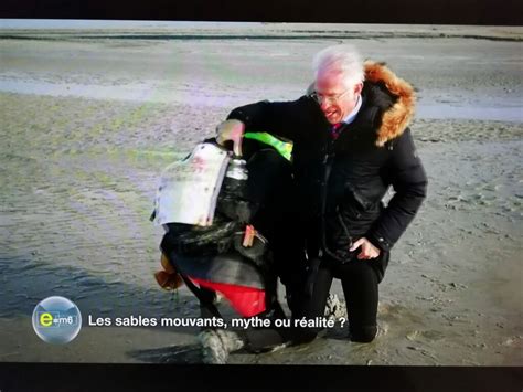 E M Au Mont Saint Michel Mac Lesggy Avec Patrice Dans Les Sables