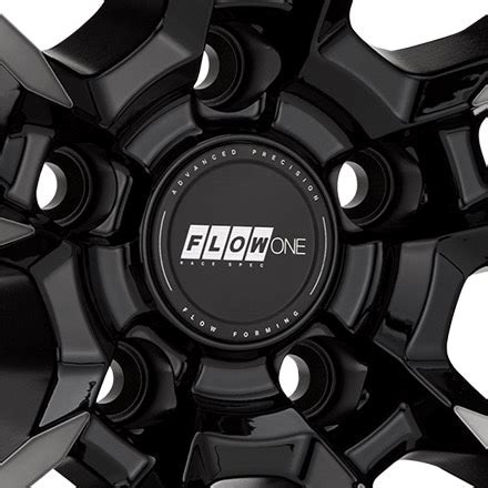 Flow One Race Spec F Black Machined W Dark Tint