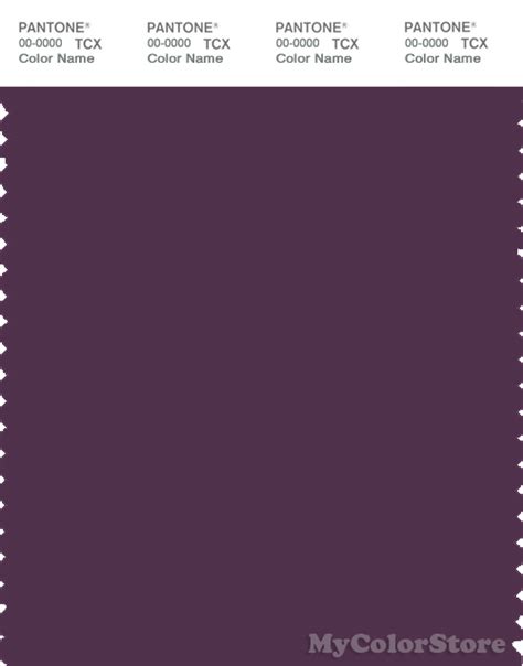 Pantone Smart 19 3323 Tcx Color Swatch Card Deep Purple Polycolors Buy Pantone Colour