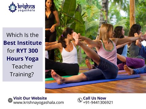 Which Is The Best Institute For Ryt 300 Hours Yoga Teacher Training