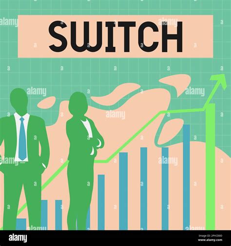 Cartello Di Testo Che Mostra Switch Dispositivo Di Business Idea Per