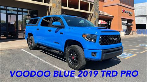 I Got It Back 2019 Toyota Tundra Voodoo Blue Trd Pro Youtube