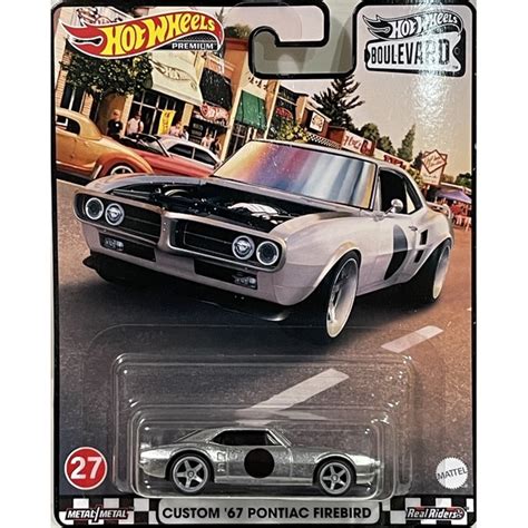 風火輪 Hot Wheels 林蔭大道 CUSTOM PONTIAC FIREBIRD 膠胎 蝦皮購物