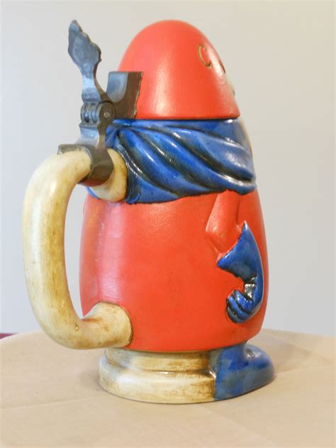 Original Vintage Bud Man Stein