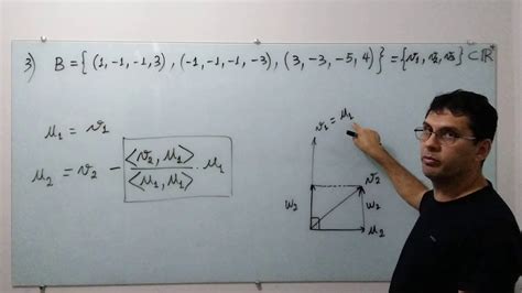 Espa O Produto Interno Processo De Gram Schmidt Lgebra Linear