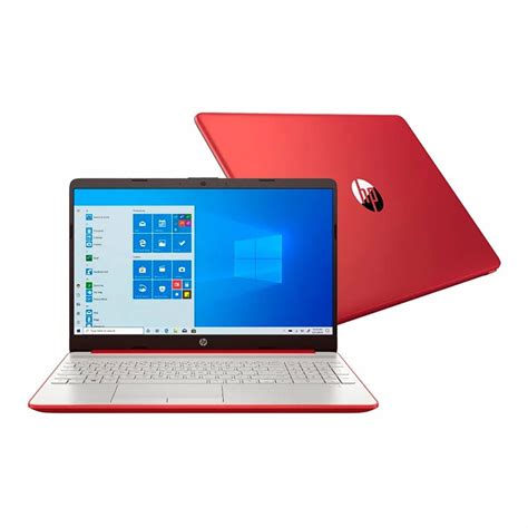 Laptop HP 15 Dw0083wm Scarlet Red 15 6 Intel Pentium Silver N5000 4GB