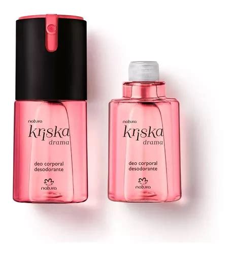 Kit Deo Corporal Kriska Drama Fem 100ml Refil 100ml Natura