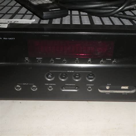 Lot 42 Yamaha Natural Sound Av Receiver With Accessories Norcal