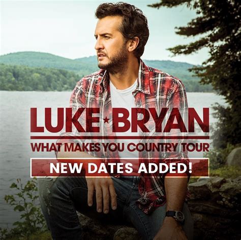 Luke Bryan Is Hitting The Road On The What Makes You Country Tour With