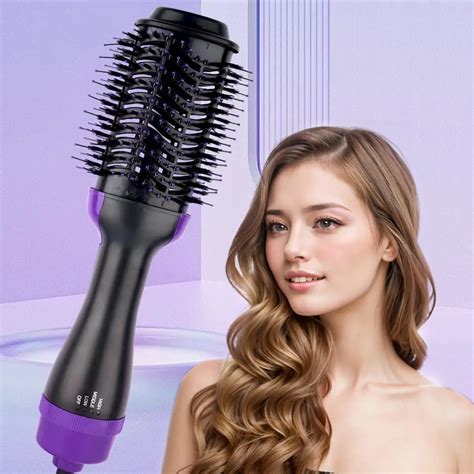 3 In 1 Hot Air Comb Styling Comb Straight Coil Electric Hot Air Brush