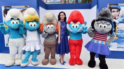 Katy Perry Voices Smurfette Character In New Smurf Film Bbc Newsround