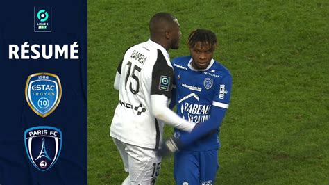 ESTAC TROYES PARIS FC 2 1 Résumé TR3 PFC 2020 2021